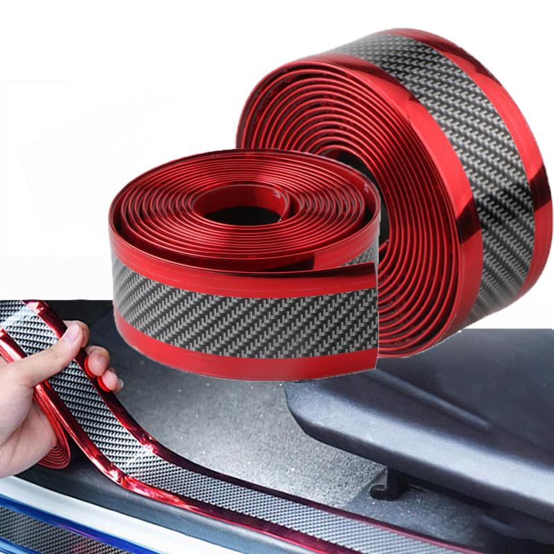 Защита двери автомобиля, защита от царапин, защита от краски, углеродное волокно, резина, автобампер, защита от царапин