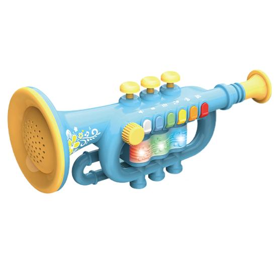 Popular Real Playable Fine Workmanship Trumpet Toy Educational Kids Musical Instruments for Indoor