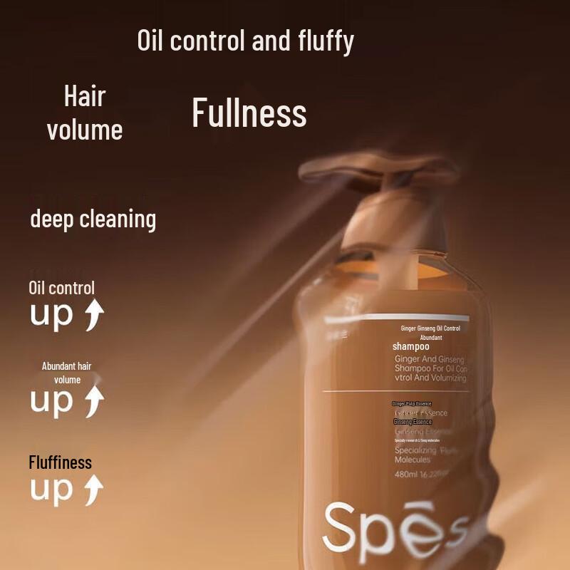 Spes Ginger Ginseng Oil Control Volumizing Shampoo