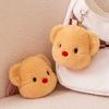 Bear Butter Plush Toy Keychain Coin Purse Headphone Bag Pendant Decorations