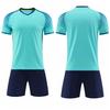 Wholesale children's football jersey sets, primary school football training jerseys, boys and girls competition printed jerseys