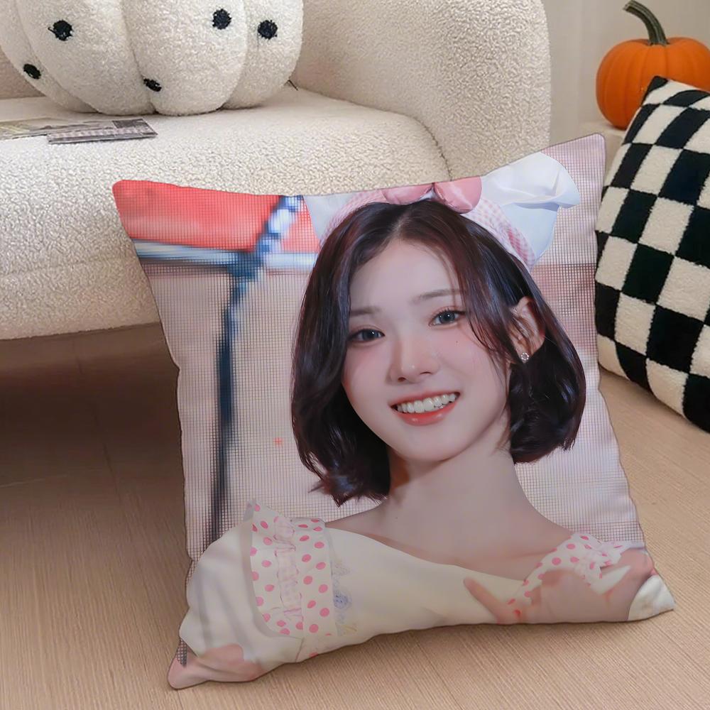 actor classic CChoi Ji Woo Cushion Cover Throw Pillow Cover Hidden Button Durable Polyester Chair Cushion
