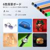 NEEWER BASICS LB30B Photo Booth, 30x30x30cm, Bicolor Photo Studio Light Box, Foldable Photography Booth with 6-Color Backdrops, 120 LEDs, CRI95+, 5800
