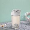 1 Set 400ML Water Cup Leak-Proof Portable Shaker Bottle High-temperature Resistant Shaker Cup for Drinks Milk
