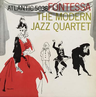 Виниловая пластинка MODERN JAZZ QUARTET Fontessa ATL5036 ATLANTIC Япония Джаз Б/у