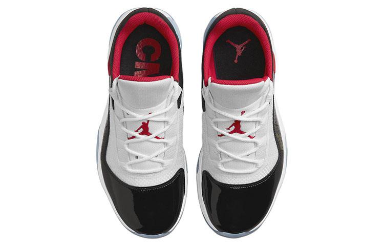 Air Jordan 11 CMFT Low 'White Black University Red'