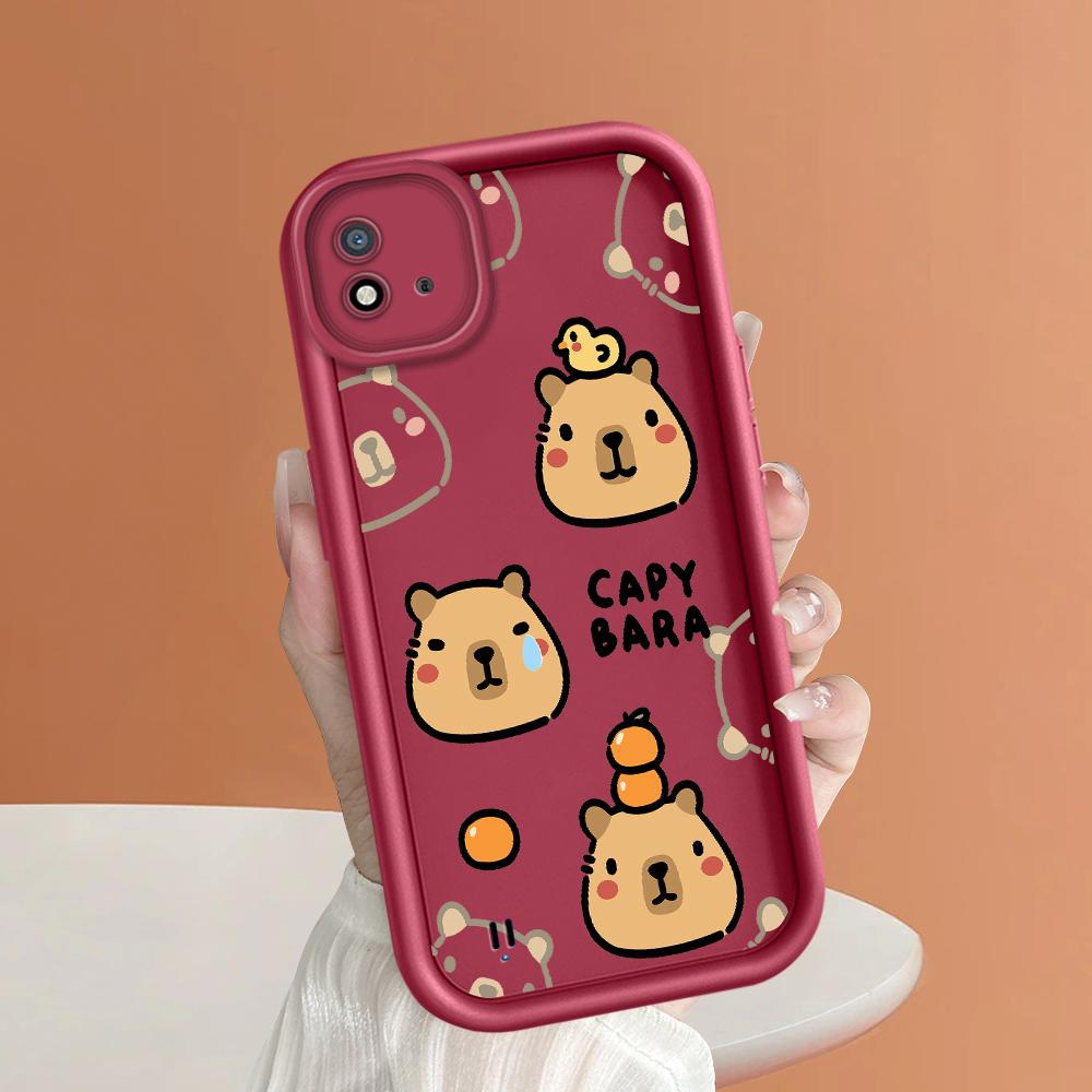 Мягкий силиконовый квадратный чехол с рисунком лестницы для телефона, полное покрытие, противоударный защитный резиновый чехол для камеры для OPPO Realme