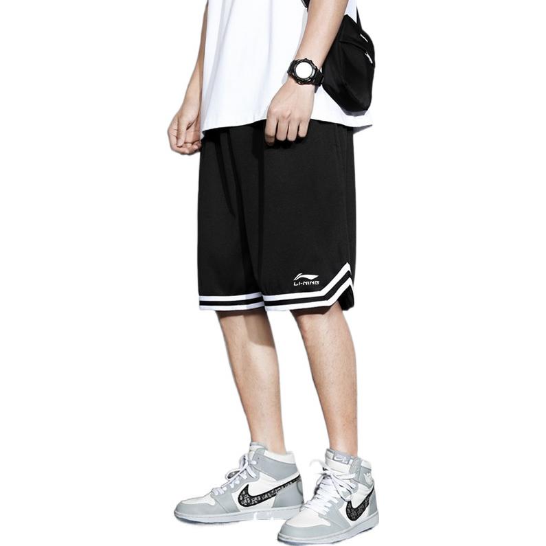 Повседневные шорты Li Ning мужские черные AAPR395-1