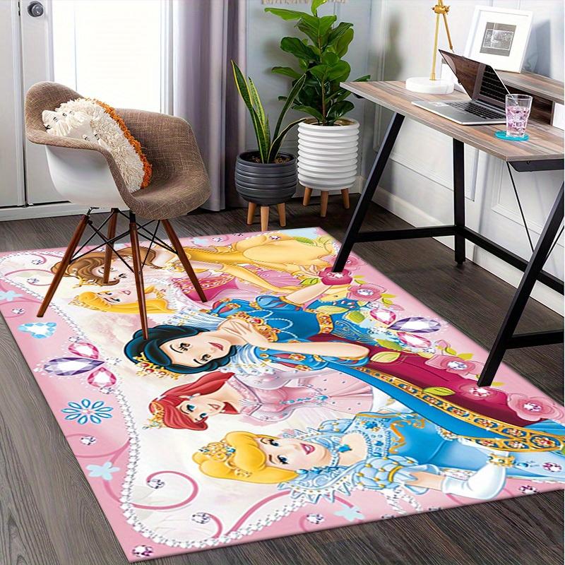 Office Carpet, Under Chair Rug, Home Decor, Disney Princess Decor, Girls Room Decoration, Fairy Tale Flooring, Soft and Comfortable Mat, Per