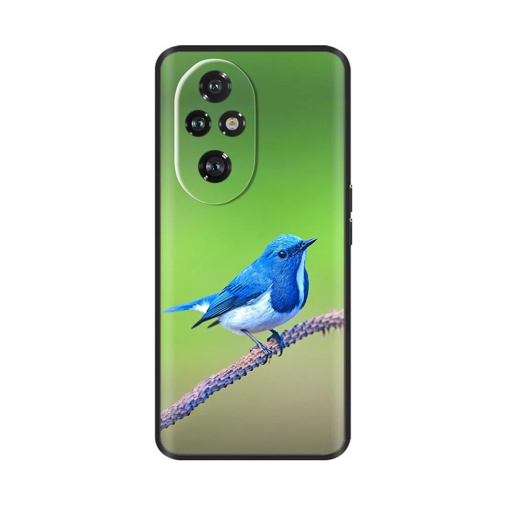 Чехол для Honor 200 Pro Милый Мягкий Силикон ТПУ Чехол Funda для Honor 200 Pro honor200 Чехол для Телефона Черный Capas Для Honor 200 Lite