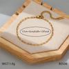 Colorful Titanium Steel Bracelet - French Fashion, Exquisite Temperament, Light Luxury, High-End Feel Jewelry.