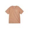 Футболка с коротким рукавом и логотипом, однотонная, мужская, светло-коричневая DR7828-258