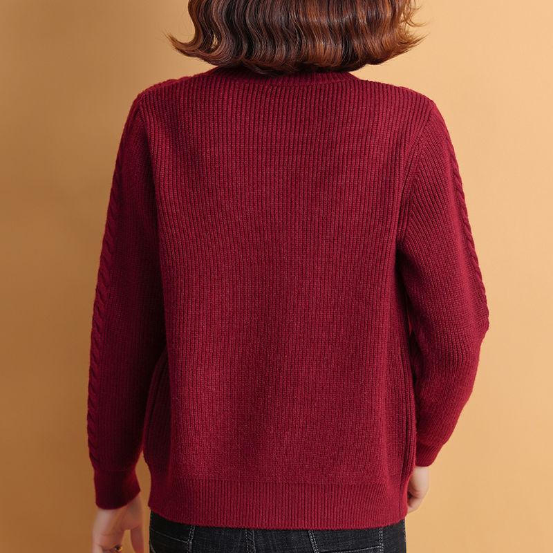 Женский вязаный кардиган, свитер, куртка, весна-осень, короткий однотонный трикотажный кардиган с V-образным вырезом