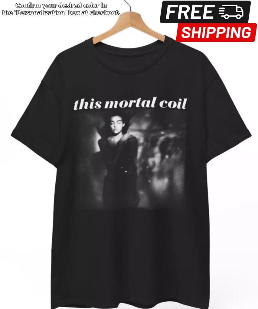 Футболка This Mortal Coil, Cocteau Twins, Dead Can Dance, Clan of Xym, Унисекс