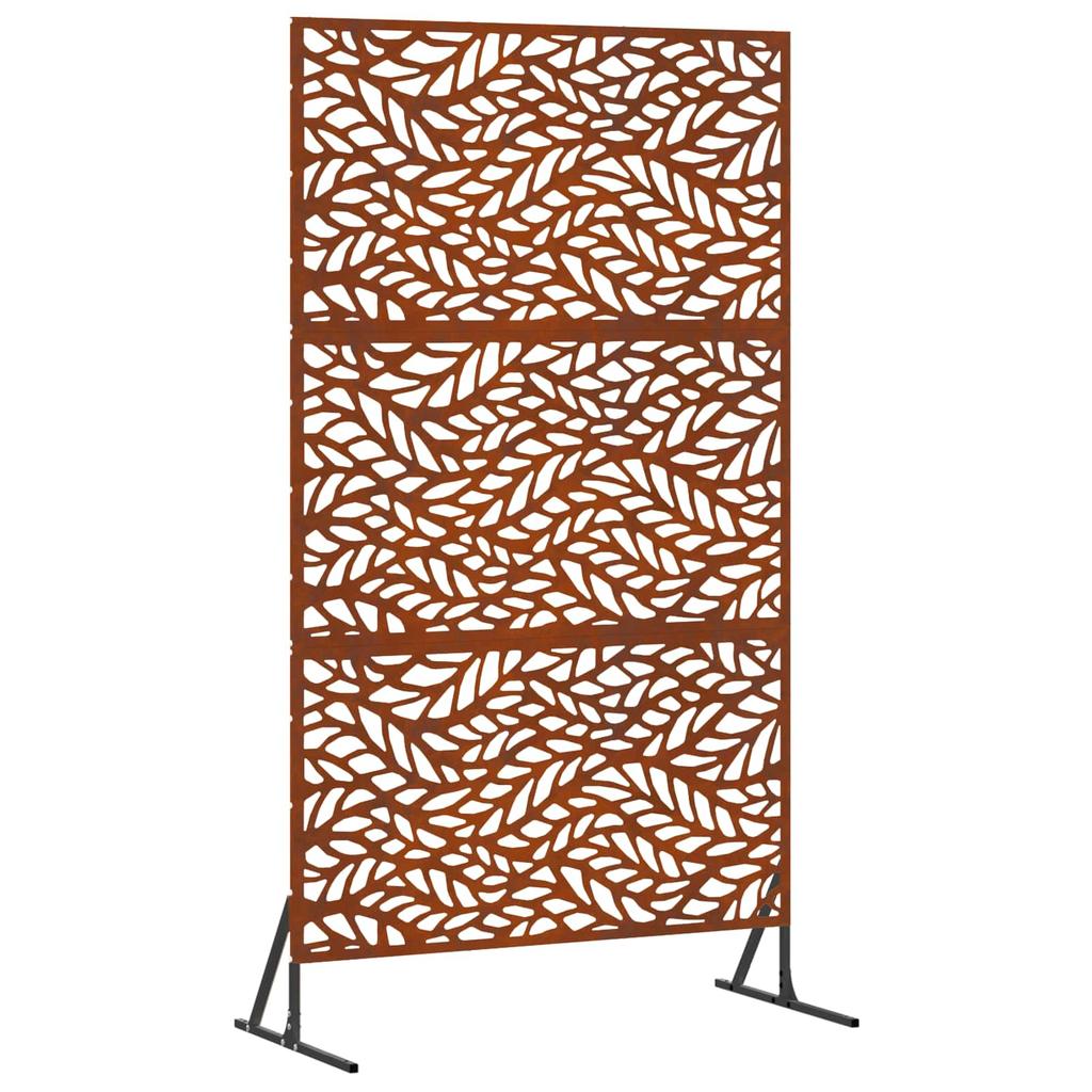 Privacy Screen Gray 100 x 50 x 180 cm Weatherproof Steel