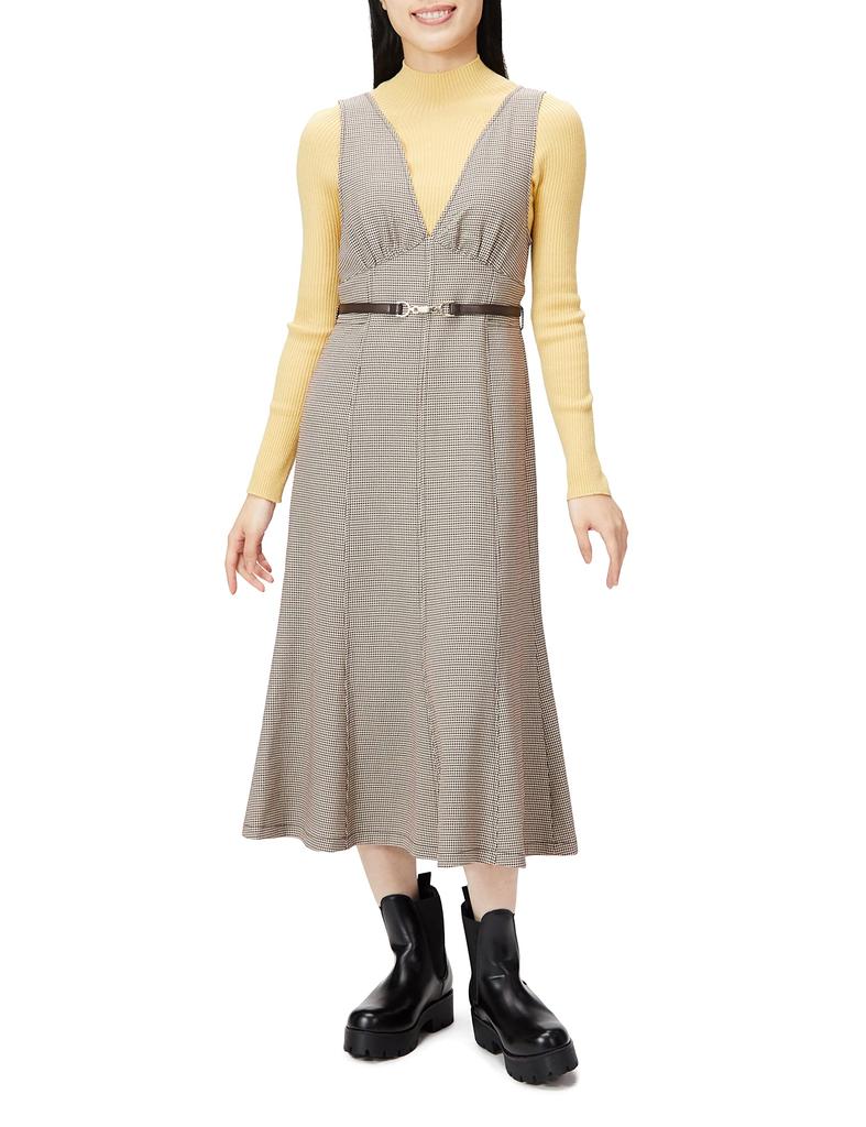 Jill by Jill Stuart Women's Stitch Mermaid Casual Dress, Plover, Size M