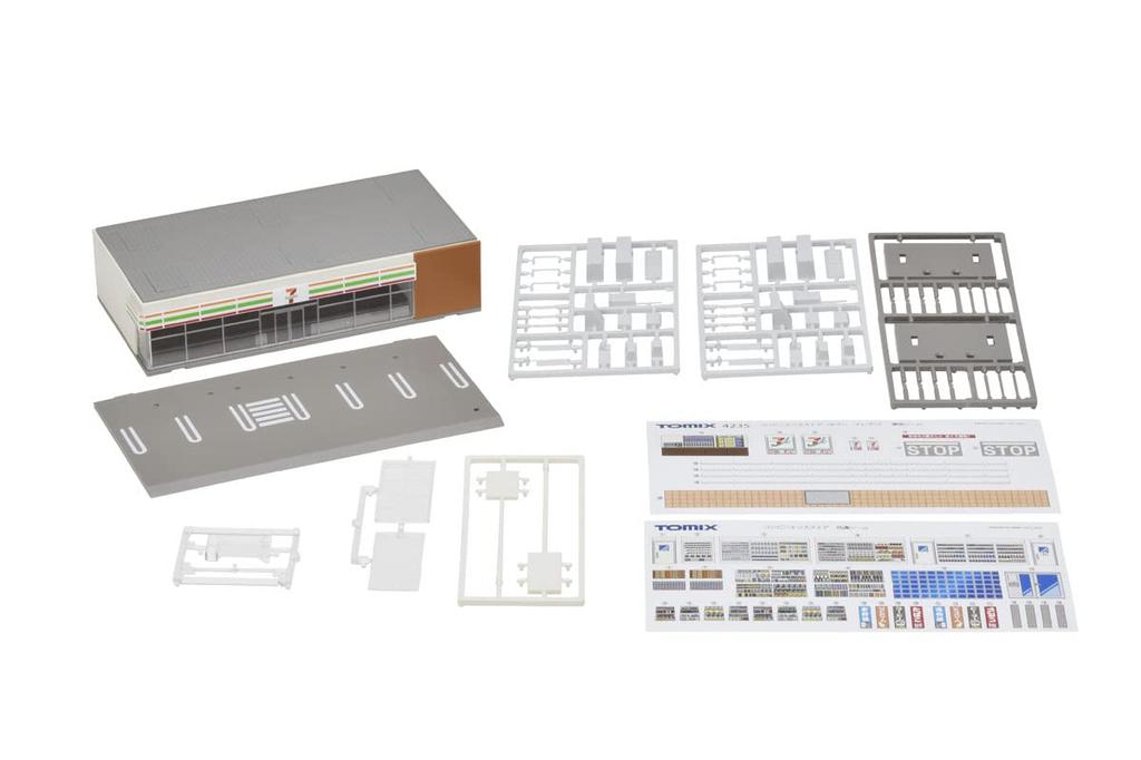 TOMYTEC TOMIX N Gauge Convenience Store 4235 Diorama Supplies 7-Eleven