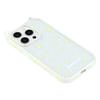 For iPhone 15 Pro Max Case Star Pattern Cat Ear Design TPU+Acrylic Clear Phone Back Cover