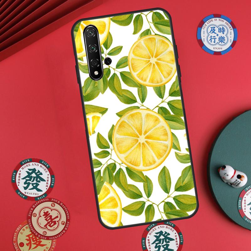 Фрукты Лимон Для Huawei Nova 5T 9 10 SE 7i 8i 11i 12i Y73 Y72 Y61 Y91 Y60 Y70 Y90 P20 P30 P40 Lite Чехол