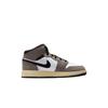 Air Jordan 1 Mid SE GS Белый Пещерный Камень Темная Сера Маслянисто-Серый HQ2014-100