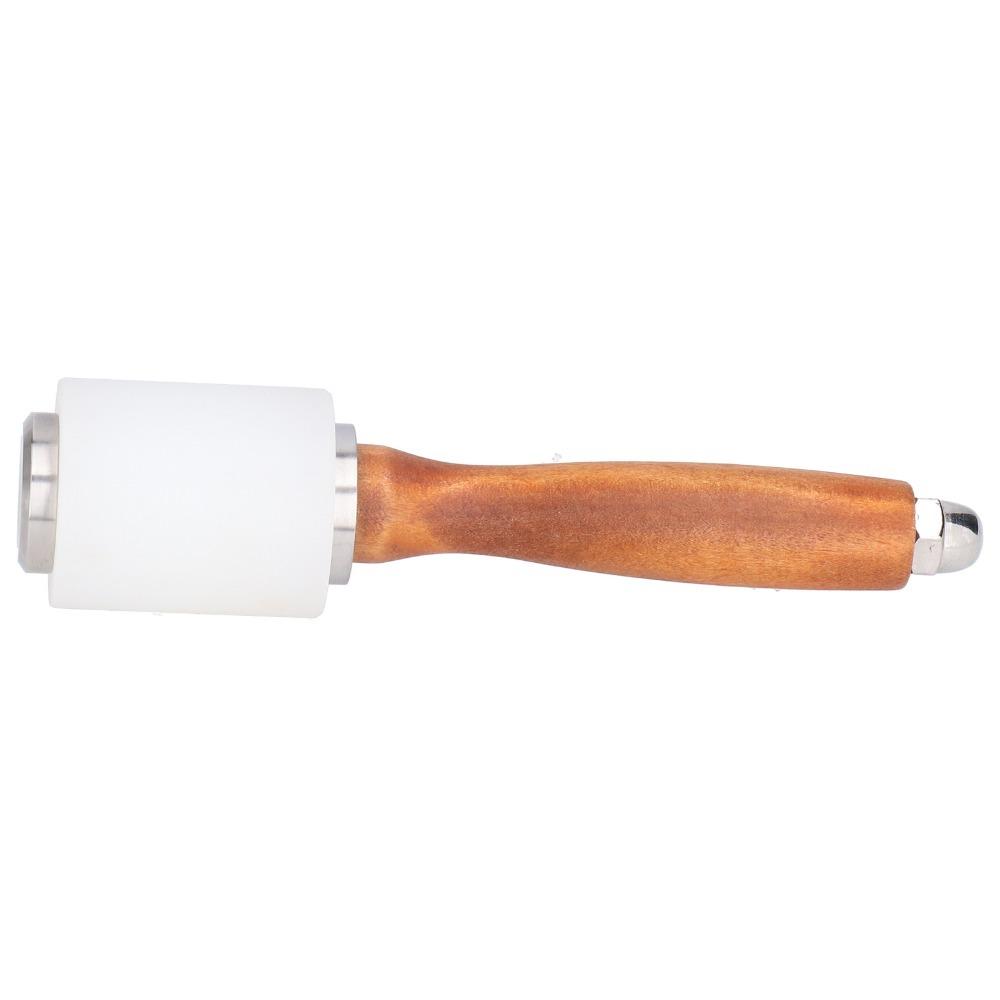 Length 21cm Nylon Craft Mallet Wood Handle Leather Tool DIY Leather Craft Production