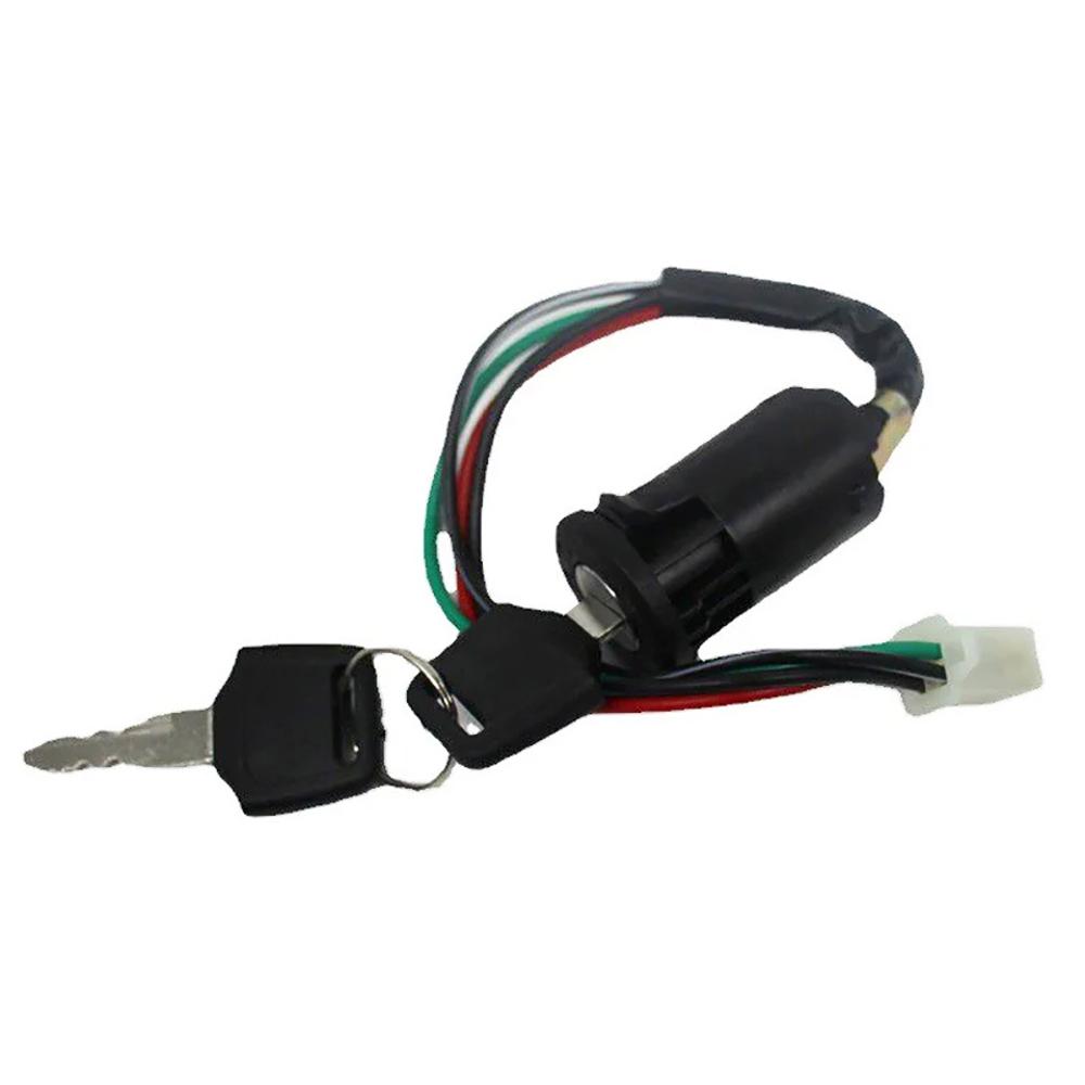 50cc-150cc Quad 4 Wheeler ATV Ignition Switch For Suzuki Dirt Pit Bike Fit Honda Motorcycle Wire Start Switch Door Locks 2 Key