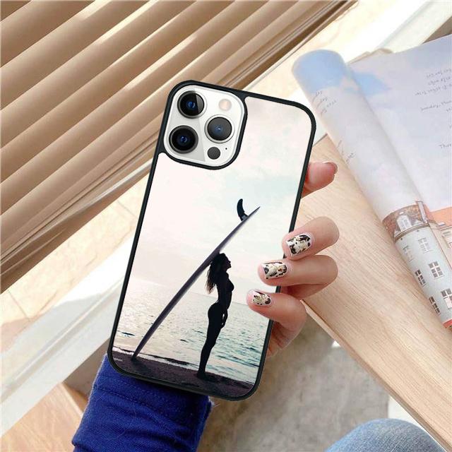 Экстремальный спорт Серфинг Пляжная Ракушка Coque Для iPhone 17 Air 15 16e 14 13 12 Pro Max 11 Pro Max Plus Чехол для телефона