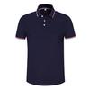 CZDS 7518  Ceramic Mulberry Silk Lapel Polo Shirt