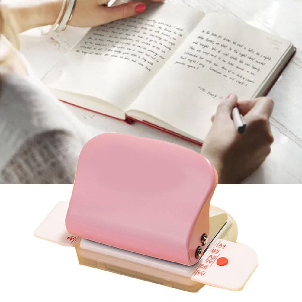 Portable Mini Hole Puncher Light Weight Book Binding Tool Hole Punch Tool Scrapbooking