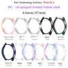 Новый чехол для Samsung Galaxy Watch 6 Classic, 40 мм, 44 мм, 43 мм, 47 мм, защитный задний бампер, аксессуары для Samsung Galaxy Watch