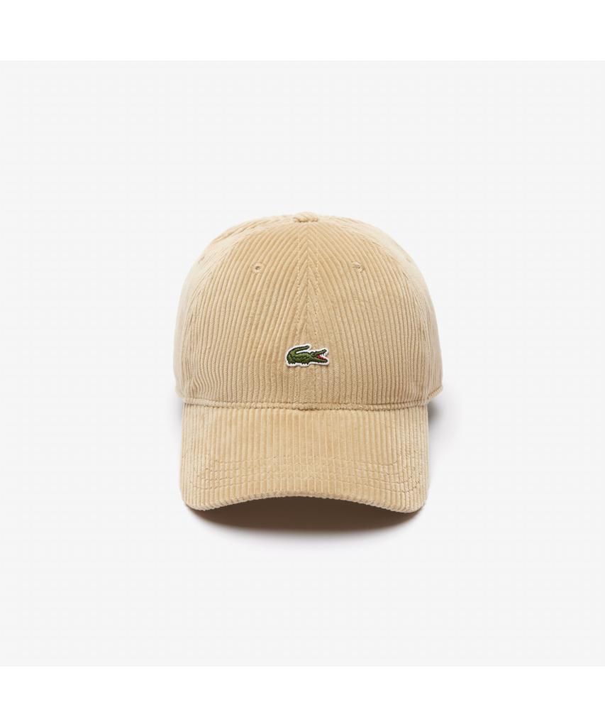 Мужская вельветовая бейсболка LACOSTE Rk3447-54N 02S