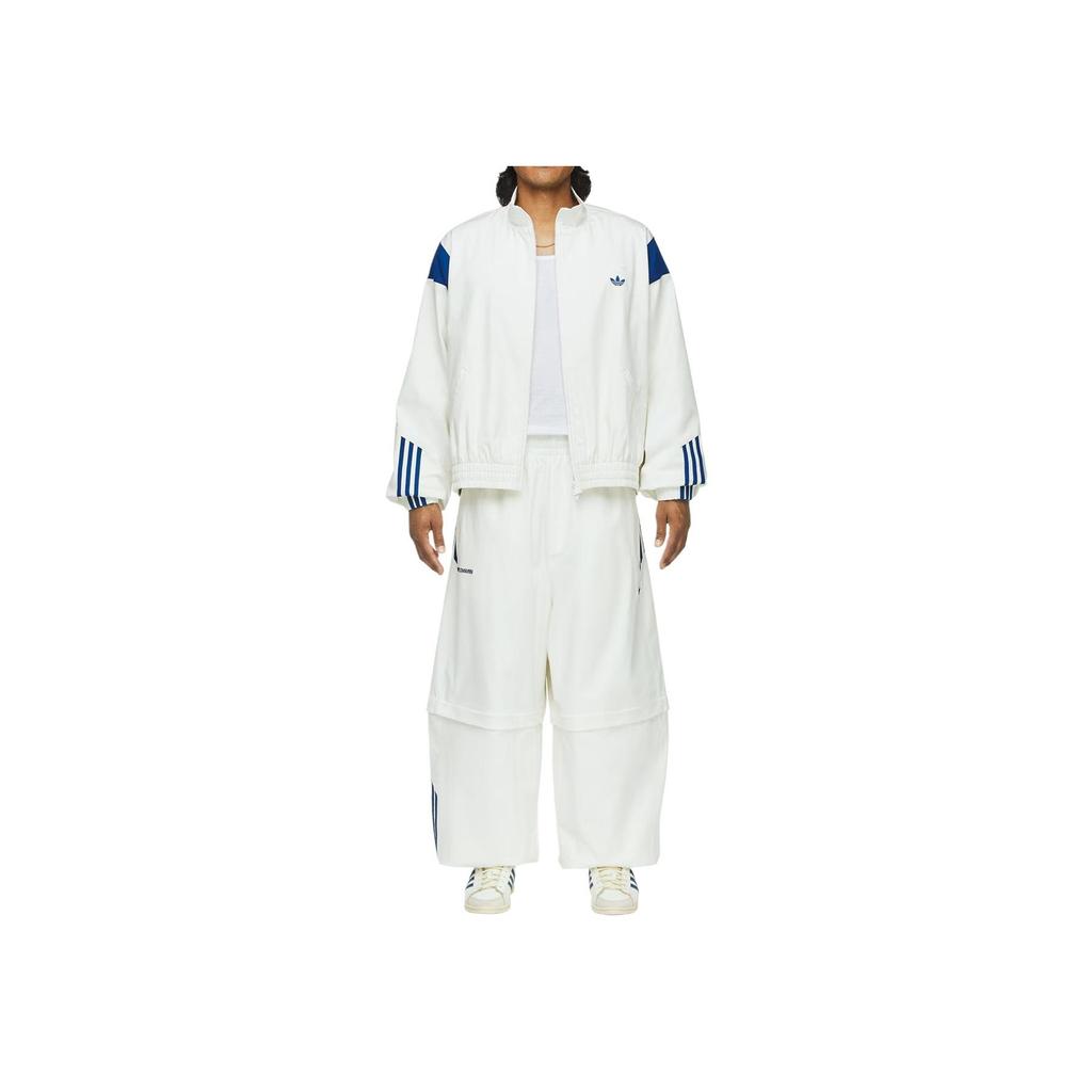 Adidas X Willy Chavarria Поплиновые Трек Брюки Молочно-Белые Унисекс Низ KC0536