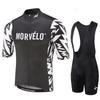 Morvelo-Мужской дышащий костюм для велоспорта, с коротким рукавом, для профессиональной велосипедной команды, 2026 лето, дышащий велосипедный костюм, комплект