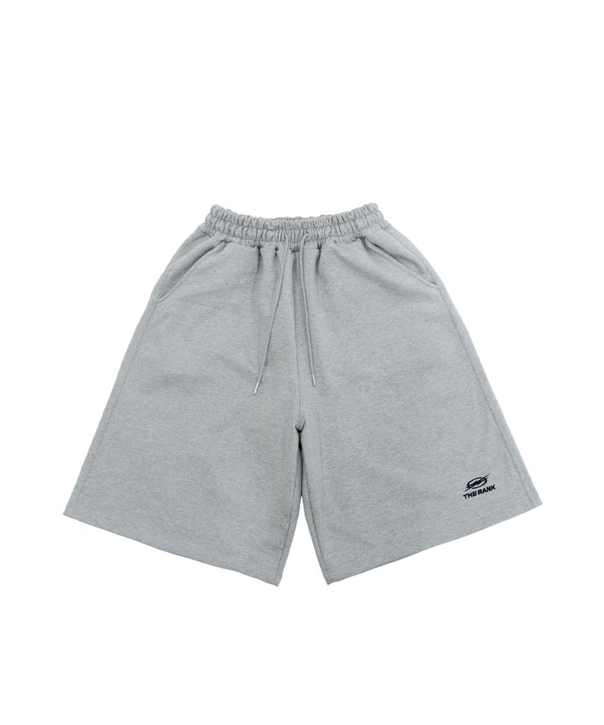 THERANK Titan Core Bermuda Pants [Melange Grey]