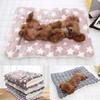 1Pcs Keep Warm Blanket Bed Mat Pet Soft Fleece Pad Thickened Sofa Cushion Puppy Dog Cat