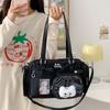 Весенний и летний дневной бант студенческий стиль JK girl uniform bag двумерная наплечная сумка-мессенджер pain baby bag polo bag