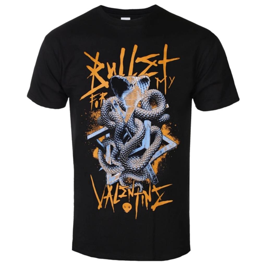 Bullet For My Valentine Thrash Skull Pattern Printed Tshirt Garbage Rock Style Band Tshirt For Unisex And Unisex
