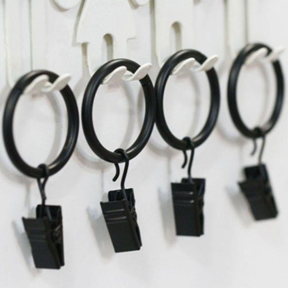 Accessories Stainless Steel Roman Hook Curtain Rings Clamp Curtain Curtain Hook Curtain Clips