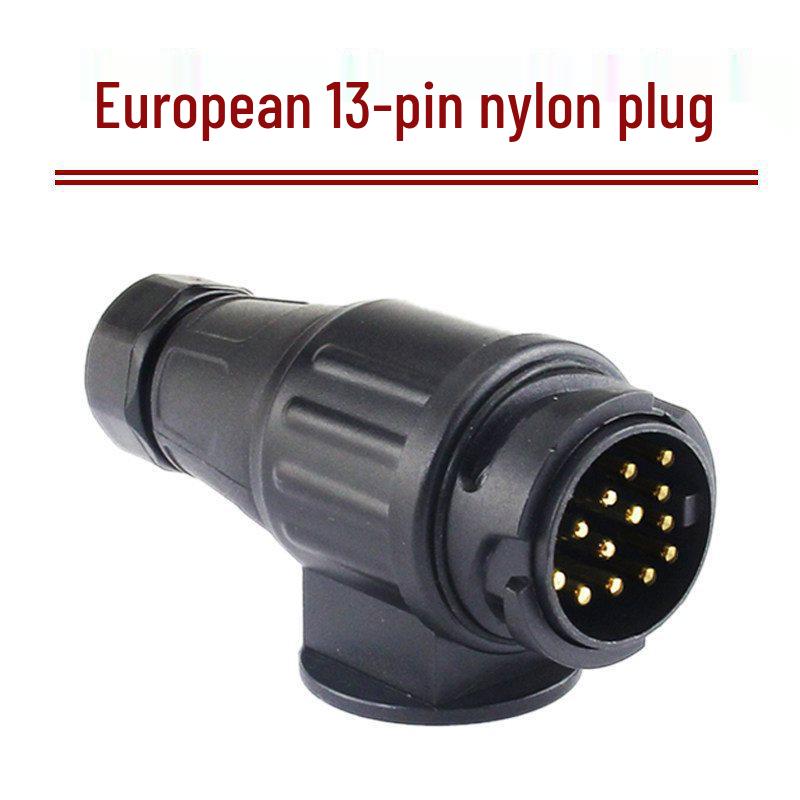 7-Pin RV Trailer Plug & 13-Pin Connector Socket