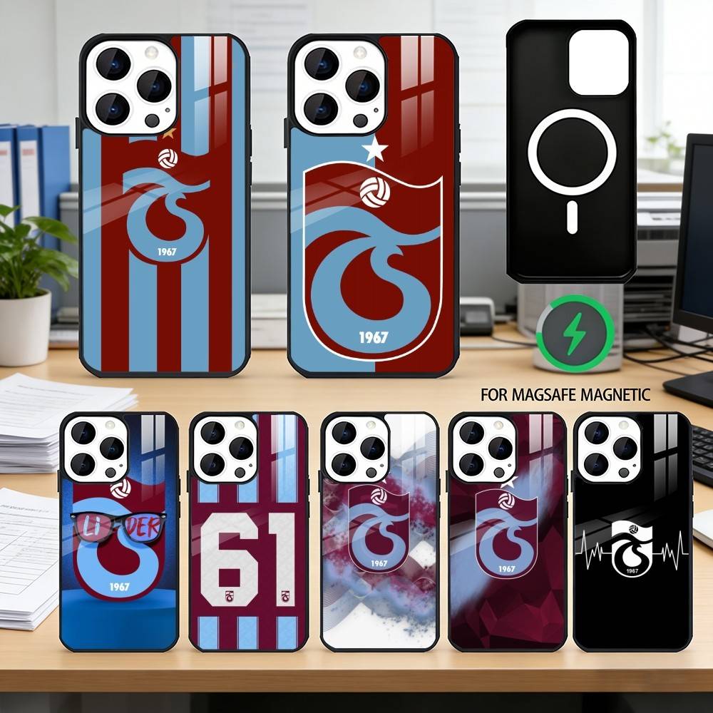 Trabzonspor Phone Case For iPhone17,16,15,14,13,12,11 Plus,Pro Magnetic For Magsafe Wireless Charging