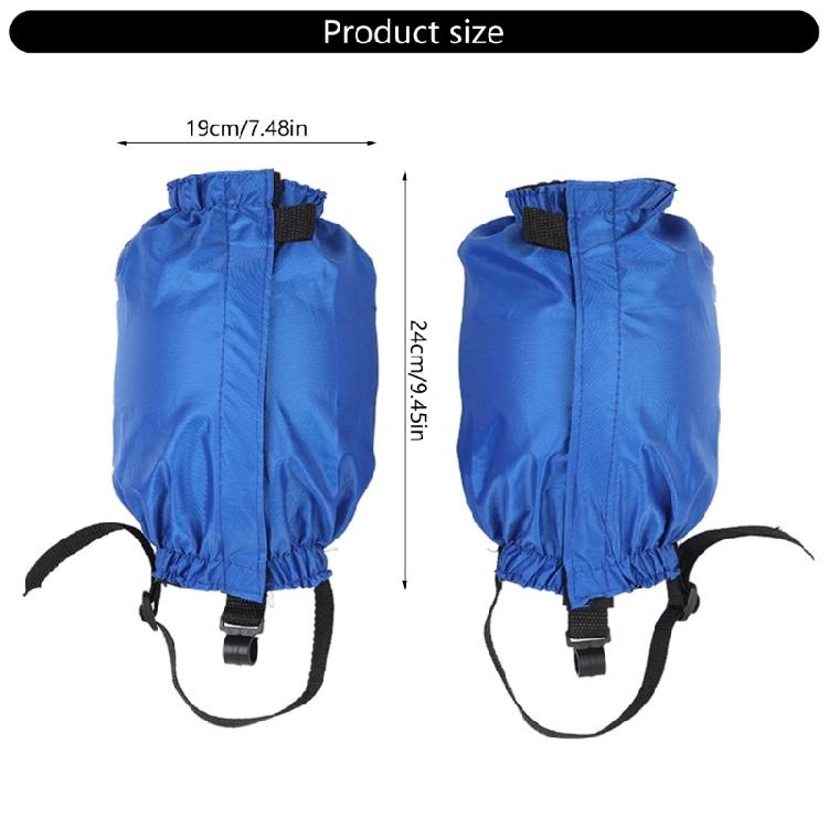 Горные водонепроницаемые гетры для ног Защитные чехлы на ноги для снега Гетры для снегоступов Гетры на голенище ботинок Запасные гетры для походов по снегу