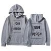 Your Own Design Brand Logo Picture Personalized Custom Anywhere Men Women DIY10 Hoodies Sweatshirt Casual Hoody
