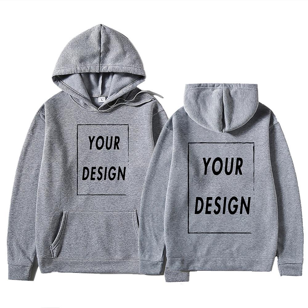 Your Own Design Brand Logo Picture Personalized Custom Anywhere Men Women DIY10 Hoodies Sweatshirt Casual Hoody