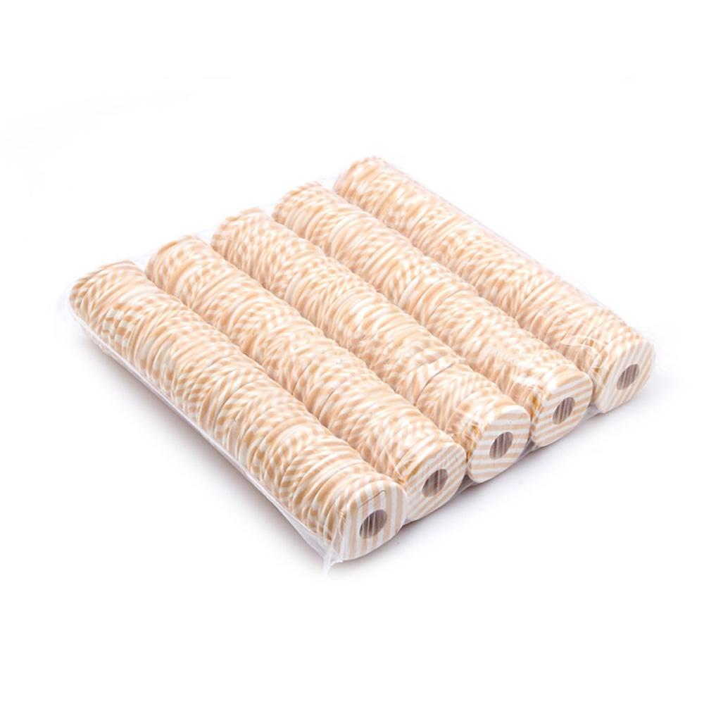 100Pcs Fishing Rig Winders Pulley Thread Line Leader Winding Board Fishing Line Foam Board Trace Wire Swivel Tackle Fishing Tool