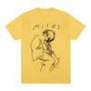 2026 Summer Fashion Trendy Tee Men Women Vintage Top Miles Davis Vintage T-shirt Retro Music Jazz Concert Singer Art Cotton Men T shirt New Tee Y2K