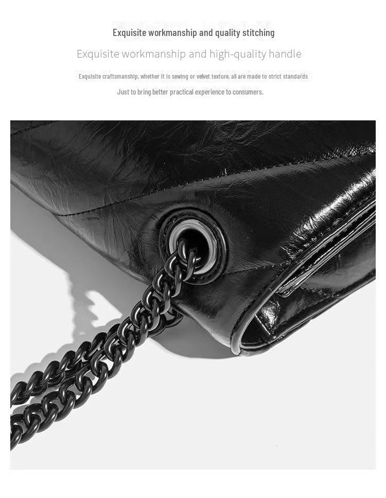 Сумка из коровьей кожи с плиссировкой в форме песочных часов и бриллиантами, весна/лето 2023 г., с пряжкой-цепочкой в форме буквы B — женская сумка через плечо/через плечо