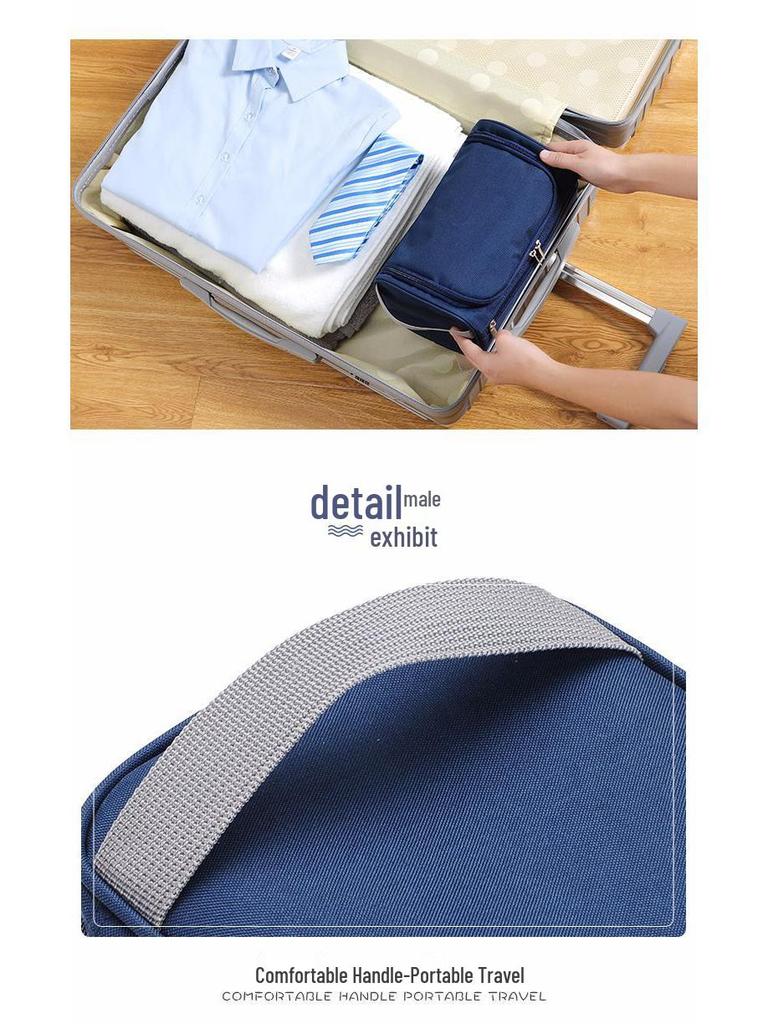 Водонепроницаемая дорожная косметичка большой вместимости для мужчин и женщин