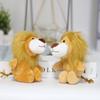 Брелок для ключей Брелок для ключей Подвесной декоративный брелок для ключей Плюшевый брелок для ключей Плюшевая кукла Маленький лев Кукла для ключей