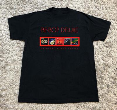 НОВАЯ Хлопковая Футболка Be Bop Deluxe Черная Все Размеры S5XL AD672 Унисекс