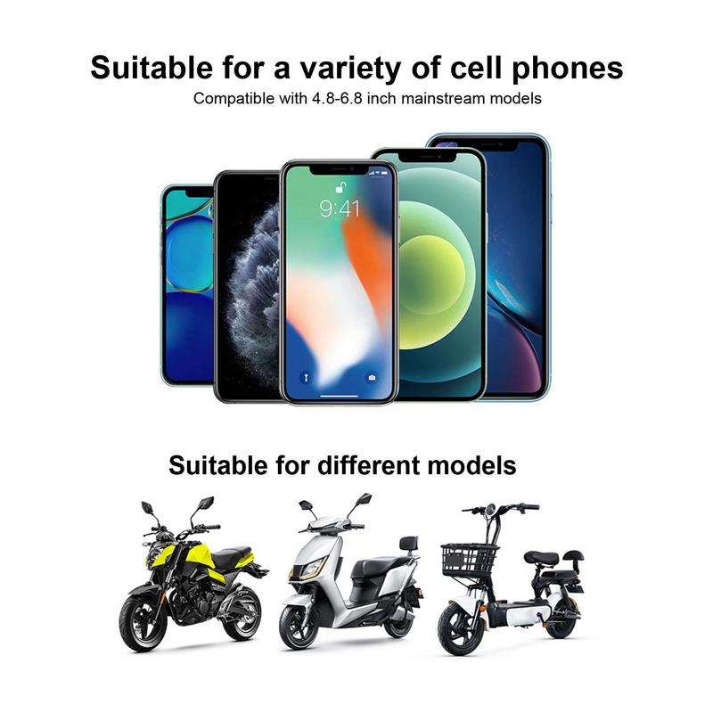 Держатель для телефона с навигацией, водонепроницаемый держатель для мобильного телефона для мотоцикла, скутера, сумка, чехол для горного велосипеда, мотоцикла, чехол для мобильного телефона